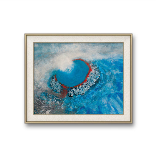 "Coastal Cadence" Art Print