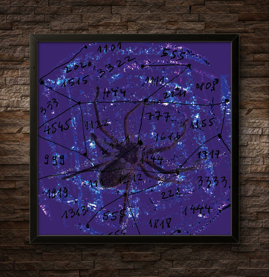 "Cosmic Spider" Art Print